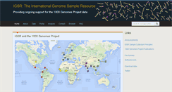 Desktop Screenshot of 1000genomes.org